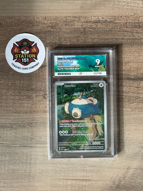 ACE 9 - Snorlax (051) Pokemon Center Stamped
